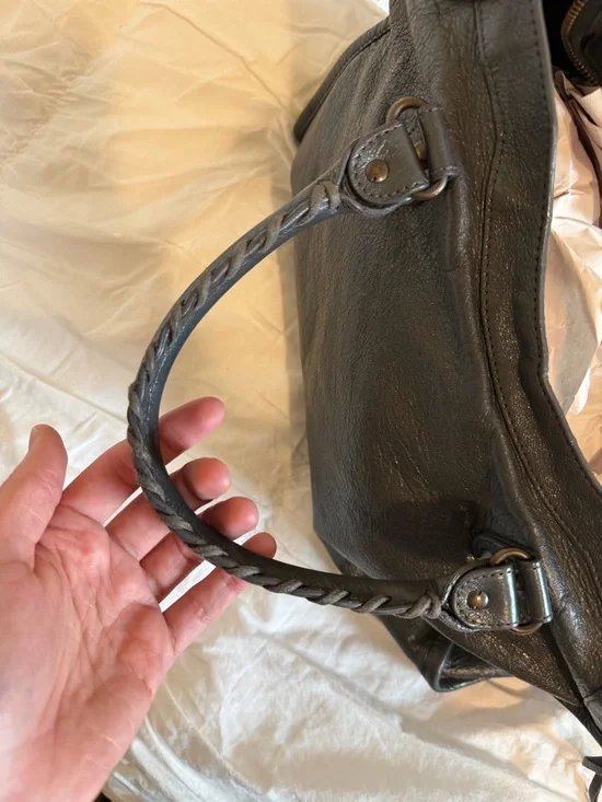 SOLD - Balenciaga Grey (ANTHRACITE) City Bag - Vintage - Picture 12 of 16